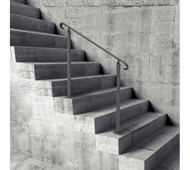 Reguliuojama kalvio geležies turėklai 2 arba 3 laipteliams7