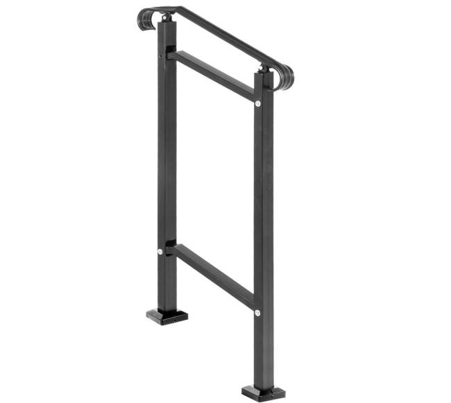 kaltojo geležies turėklas 1-2 pakopų laiptams10