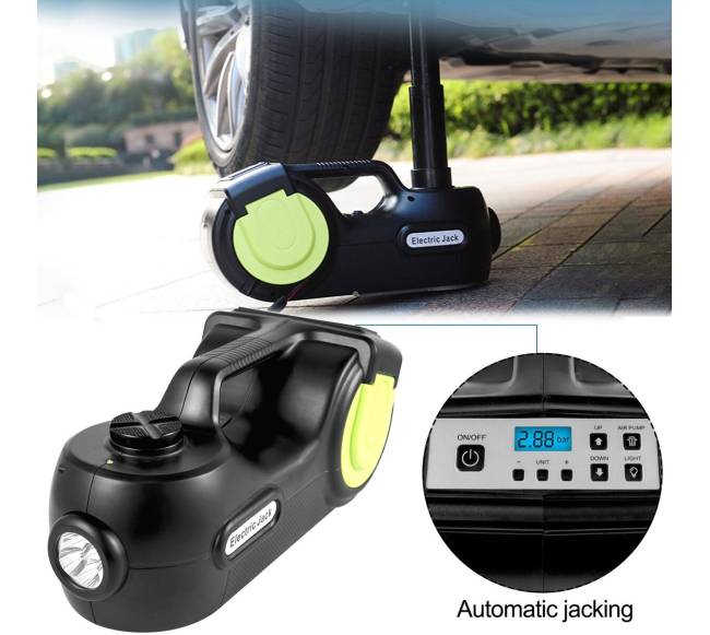 5 tonų elektrinis automobilio domkratas su raktu2