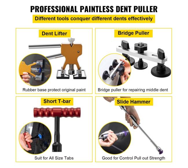 Įlenkimų taisymo įrankiai, 89 vnt. rinkinys2