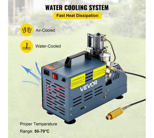 Aukšto slėgio oro kompresorius 4500PSI, 1800W2