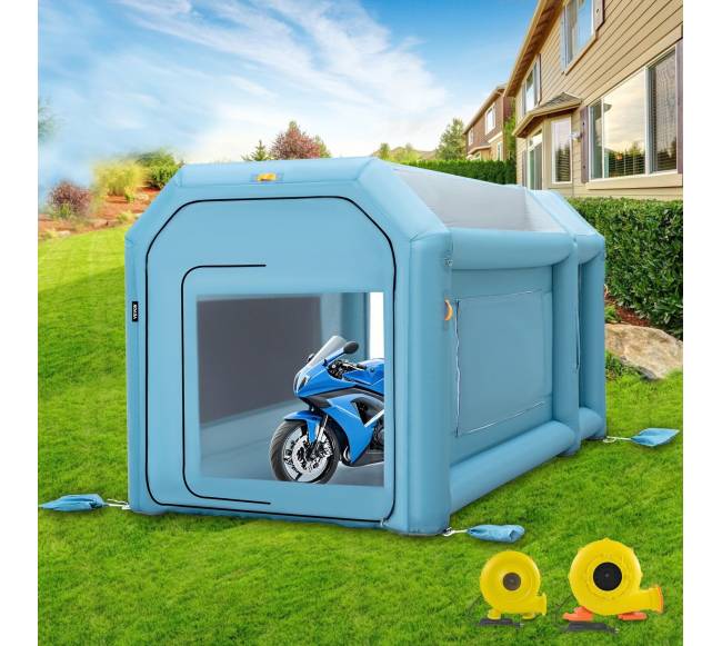 Pripučiama dažymo palapinė 4 m x 2,5 m7