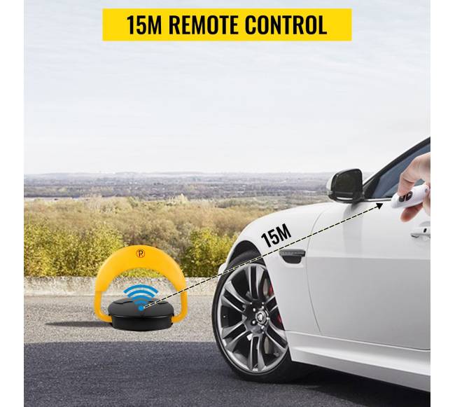 Privati parkavimo vietos užtvara su nuotoliniu valdymu2