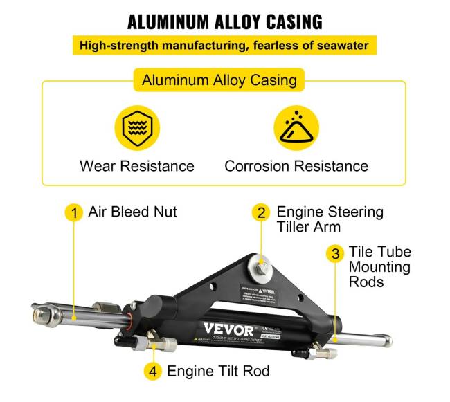 Hidraulinis vairavimo cilindras HC4645H5