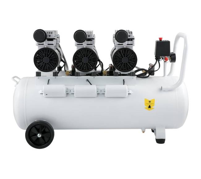 80L tyli alyvos neturinti oro kompresorė9