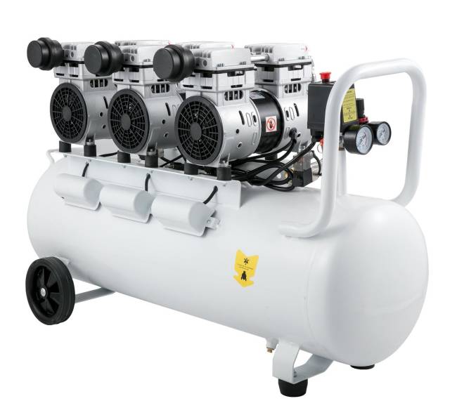 80L tyli alyvos neturinti oro kompresorė10