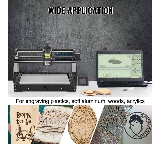 CNC graviravimo staklės 3018 Pro lazeris6