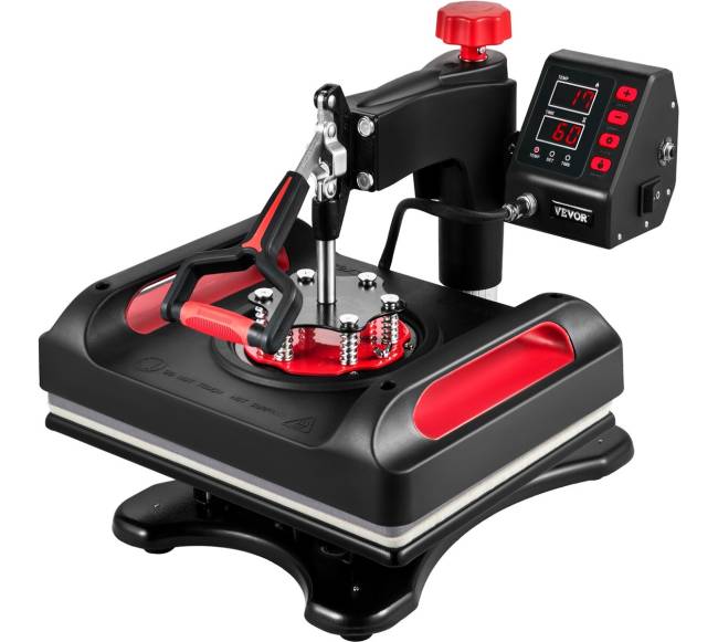 Šilumos presas su 360 sukimu, 5 viename9