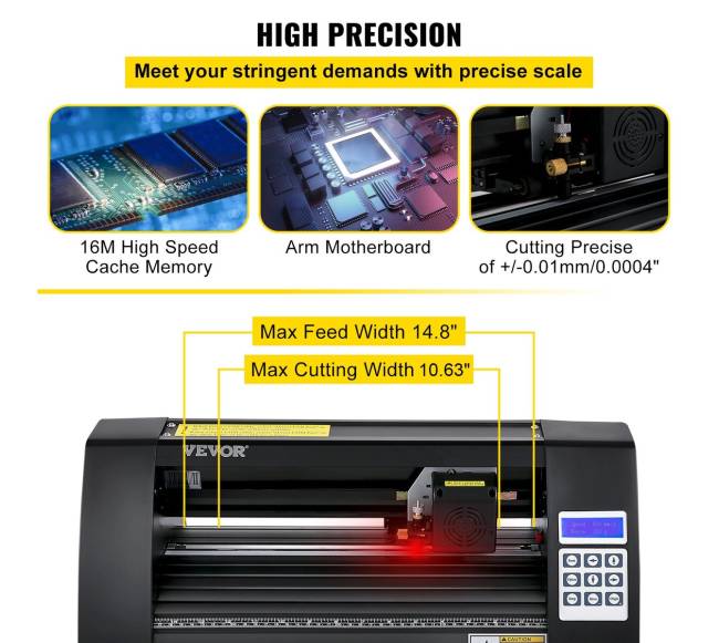 Vinilo pjaustytuvas su optine akimi, 375 mm4