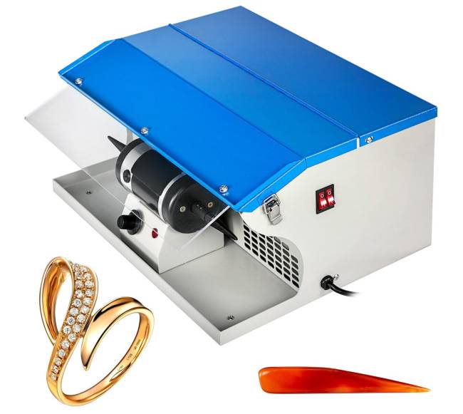 Juvelyrikos šlifavimo staklės su dulkių surinkėju0