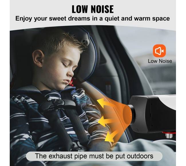 8 kW dyzelinis oro šildytuvas su LCD valdymu5