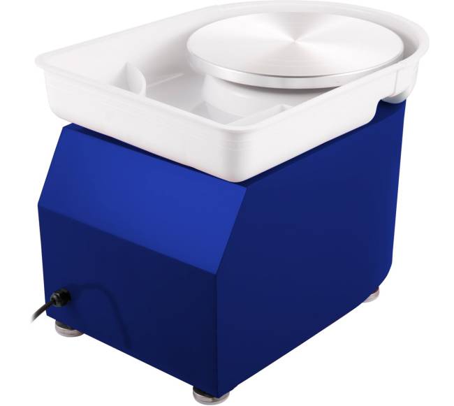 Keramikos žiedimo staklės, 28 cm 350W mėlynos10