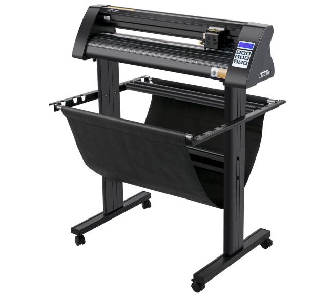 Vinilo pjaustyklė su LED ekranu ir stovu9