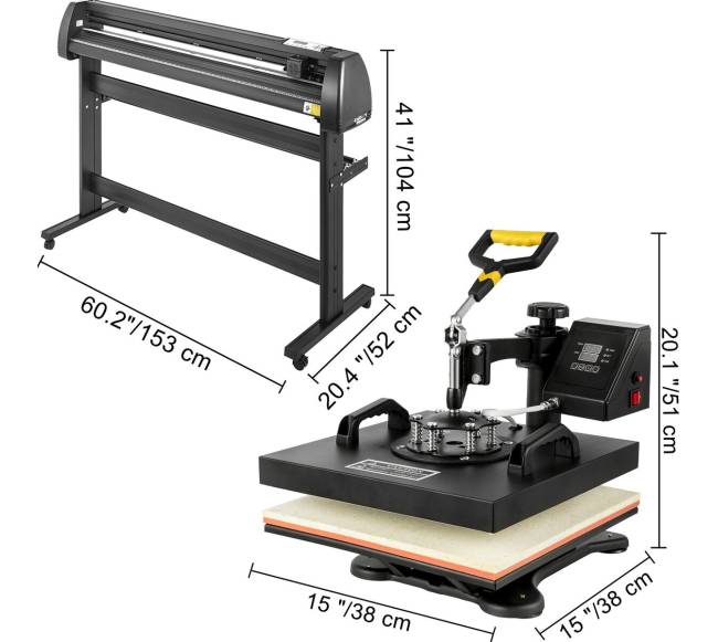 5 viename šilumos presas ir ploteris su trejomis ašmenimis7