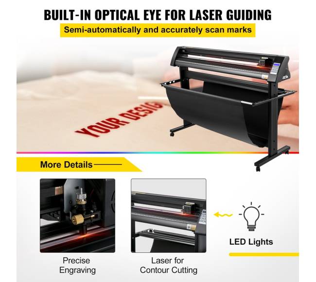 Vinilo pjaustytuvas su LED ekranu 1350 mm3