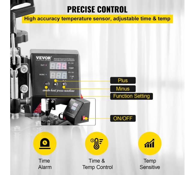 Termopresas 25x30cm marškinėliams ir kepurėms3