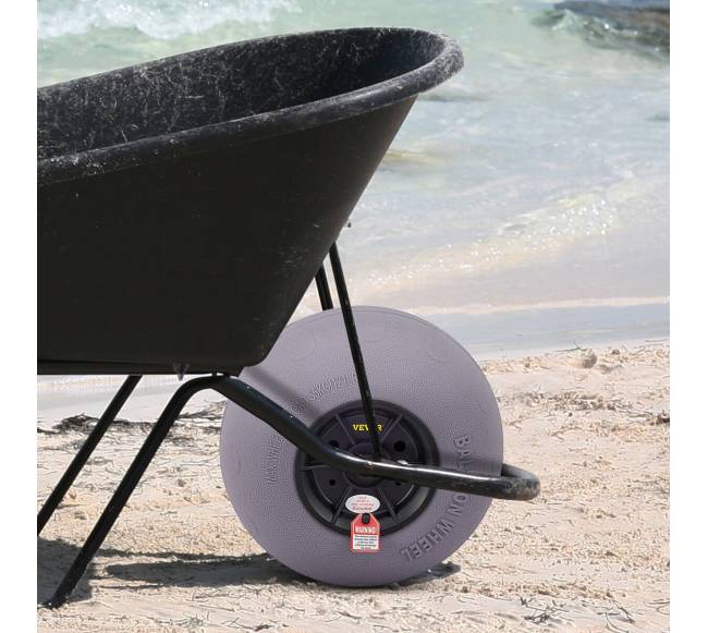 Pliažo balioniniai ratai, 33 cm smėlio padangos7