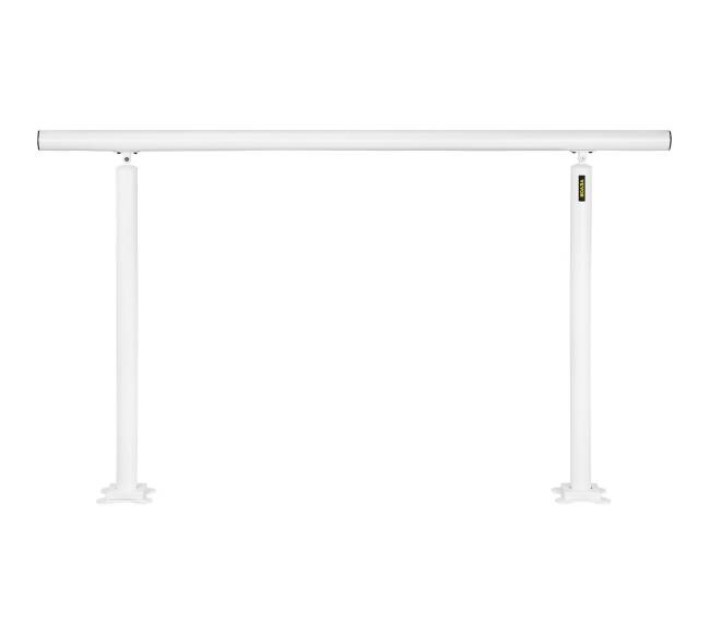 Turėklų rinkinys laiptams, baltas aliuminis8