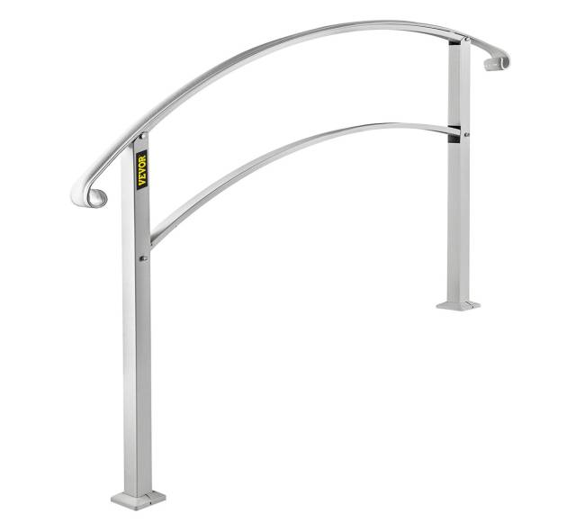 3 žingsnių lauko laiptų turėklas0