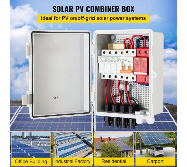Kombinavimo dėžė saulės sistemai, 4 įvadai1