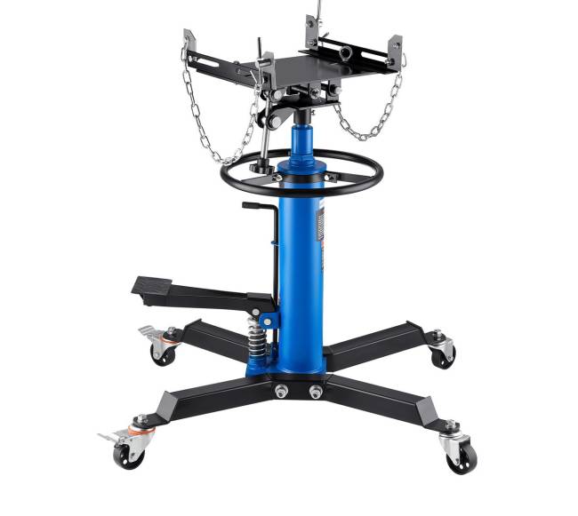 Hidraulinis pavarų keltuvas, 0.5 tonos, mėlynas9
