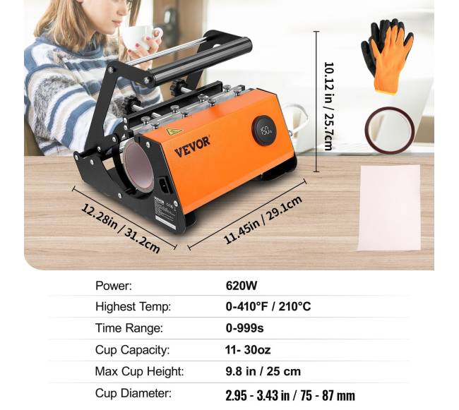 Puodelių šilumos presas 30oz tūblem6