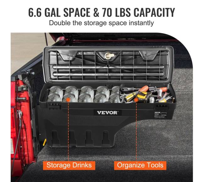 Juodos spalvos daiktadėžė Chevrolet ir GMC4