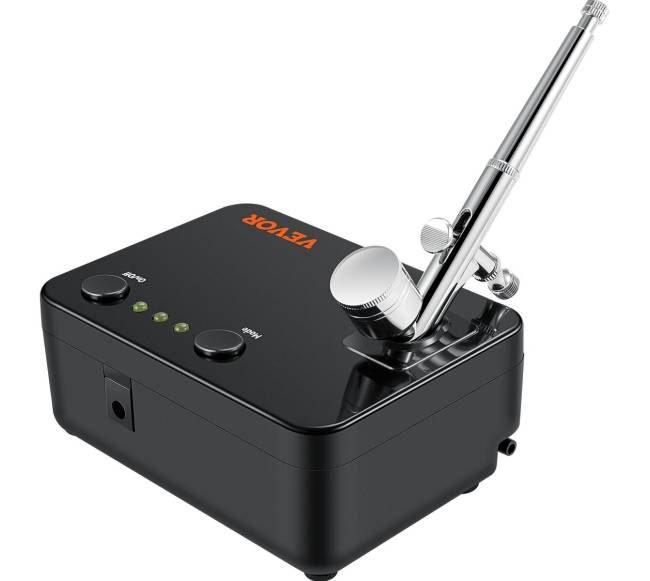 Oro dažytojų rinkinys su kompresoriumi0