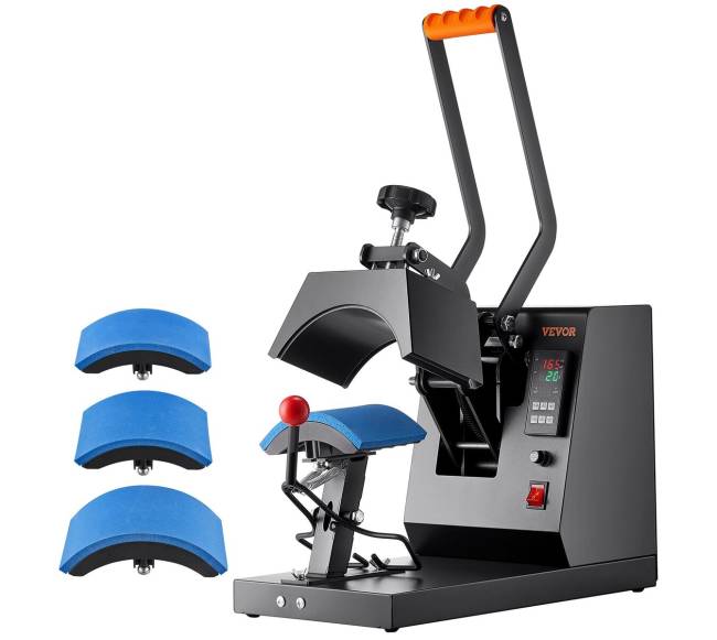 Kepurės šilumos presas, 4-in-1 kepurės presavimo mašina8