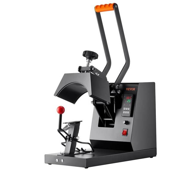 Kepurės šilumos presas, 4-in-1 kepurės presavimo mašina10