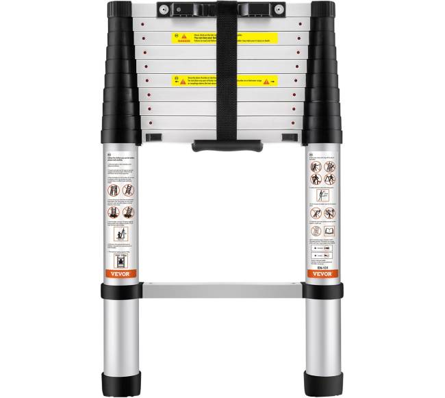 Ištraukiamos kopėčios iš aliuminio, 10.5 FT9