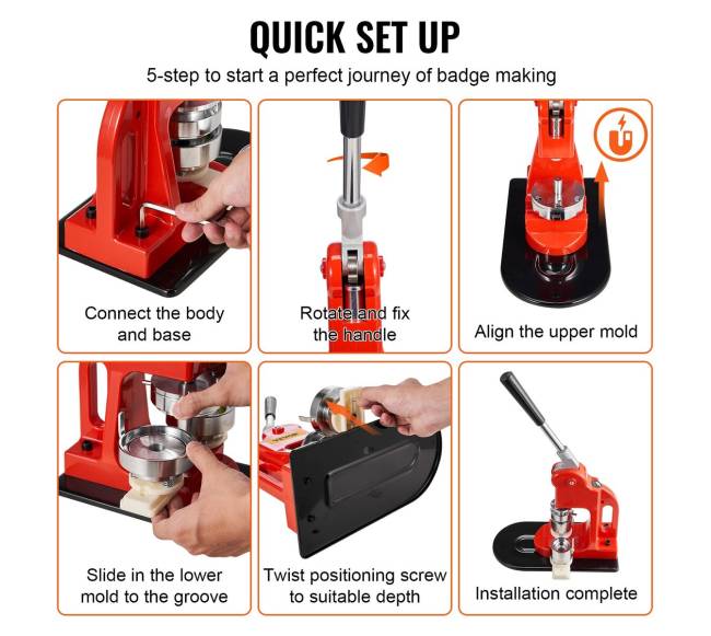 Ženkliukų gamybos mašina 25 mm su 500 detalių4