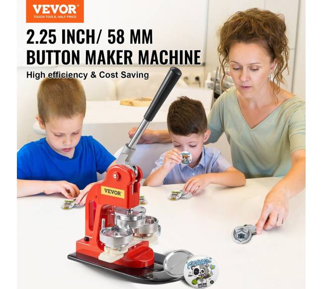 Ženkliukų gamybos aparatas 58 mm su 500 detalėmis1