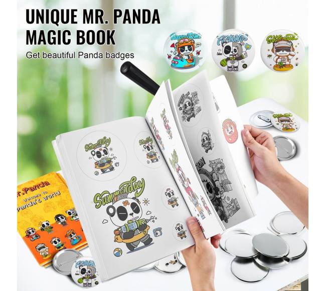 Ženkliukų gamybos aparatas 58 mm su 500 detalėmis2