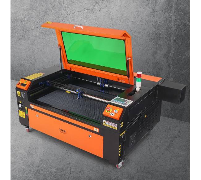 100W CO2 lazerinis graviravimo įrenginys, 600x900 mm7