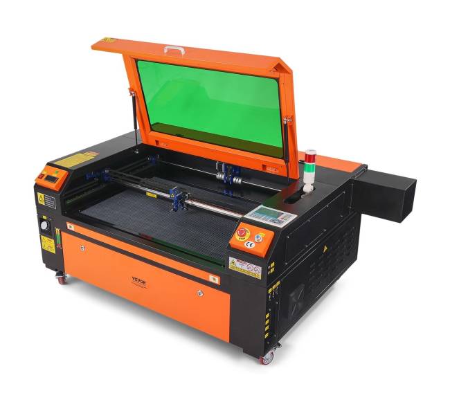 100W CO2 lazerinis graviravimo įrenginys, 600x900 mm8