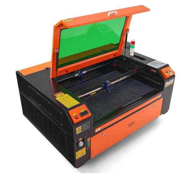 100W CO2 lazerinis graviravimo įrenginys, 600x900 mm10