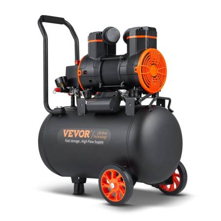 9.3 galonų tylus oro kompresorius, 1800W0
