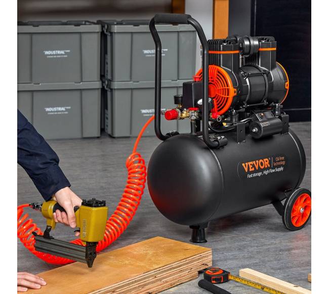 9.3 galonų tylus oro kompresorius, 1800W7