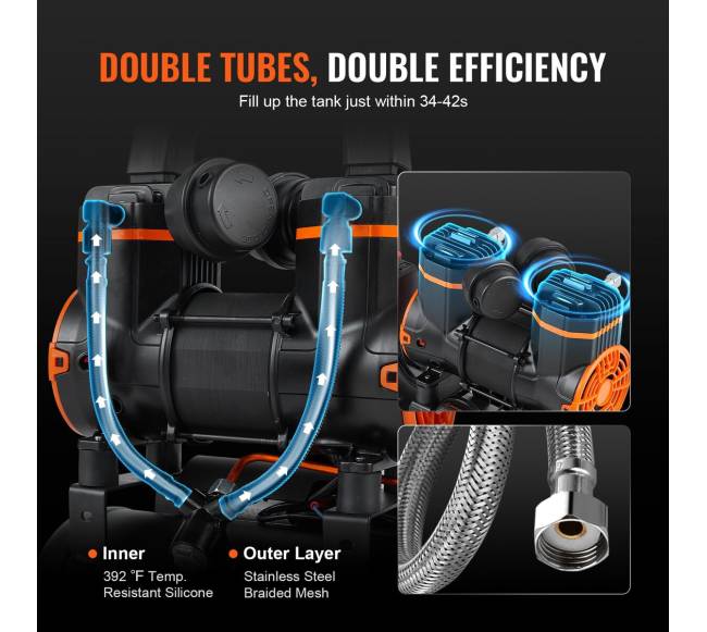 2.1 galono tylus oro kompresorius be alyvos2