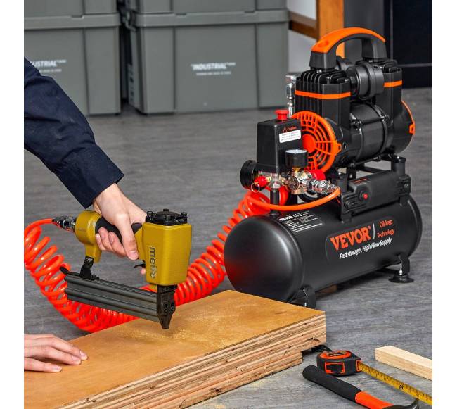 2.1 galono tylus oro kompresorius be alyvos7