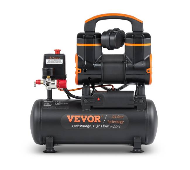 2.1 galono tylus oro kompresorius be alyvos9