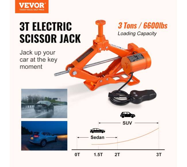 Elektrinis automobilio keltuvas su žirkliniu keltuvu 3t1