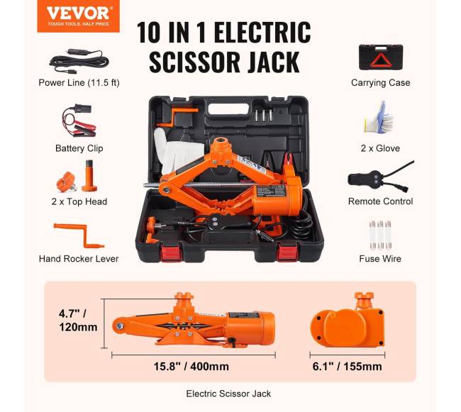 Elektrinis automobilio keltuvas su žirkliniu keltuvu 3t6