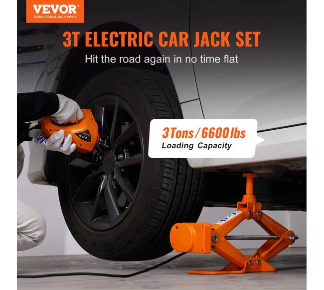 Elektrinis automobilinis žirklinis domkratas 3 t1