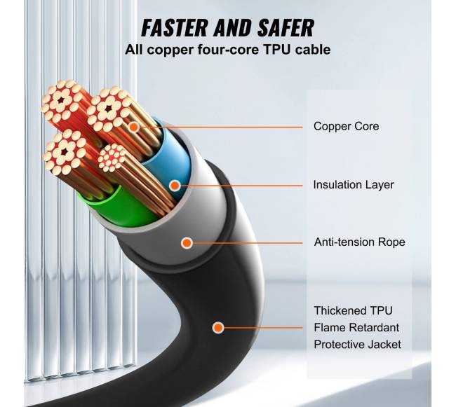 EV krovimo kabelis Type 2 16A4