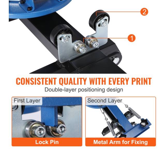 4 spalvų 2 stacijų šilkografijos presas2