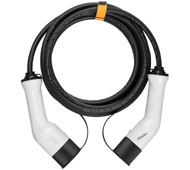 Tipas 2 prie tipo 2 EV įkrovimo kabelis10