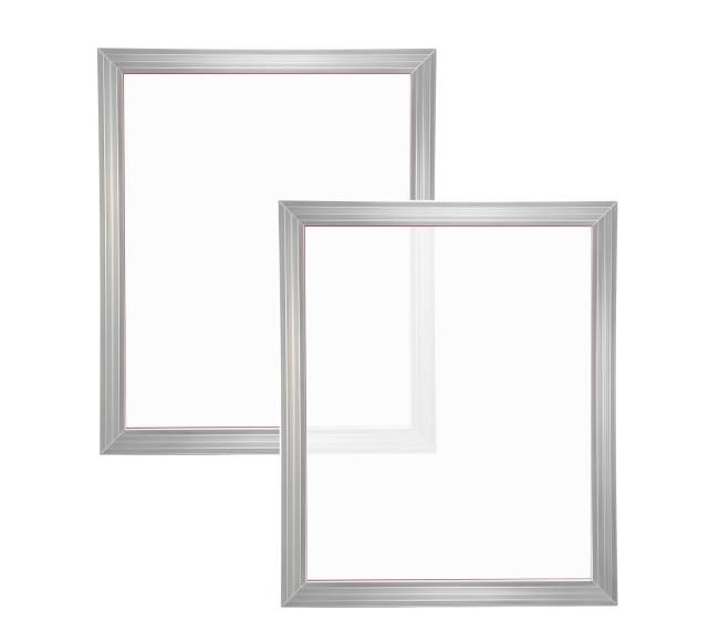 Šilkografijos rėmų rinkinys 50x61 cm 230 tinklelis 2 vnt.0