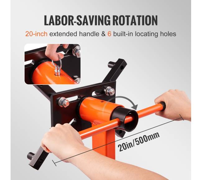 Variklio stovas, 340 kg, su sukama galva3